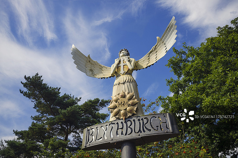 布莱斯堡镇标志图片素材