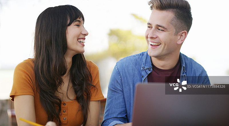 我很高兴我们在一起工作图片素材