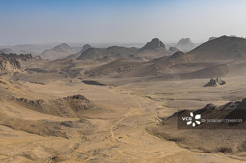 阿尔及利亚霍加尔山脉阿塞克雷姆图片素材