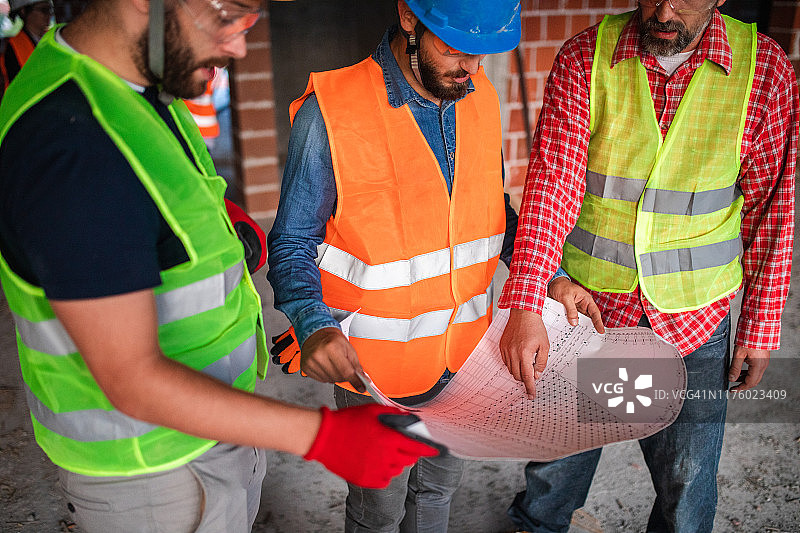 共同审查蓝图图片素材