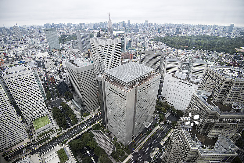日本东京新宿市中心图片素材