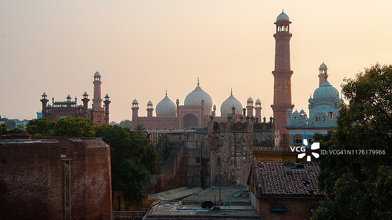拉合尔市的皇家一瞥图片素材