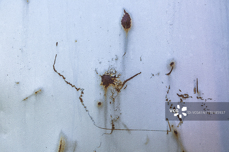 腐蚀生锈的金属板表面图片素材