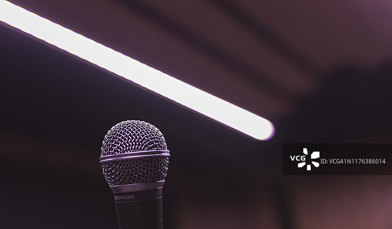 麦克风特写图片素材