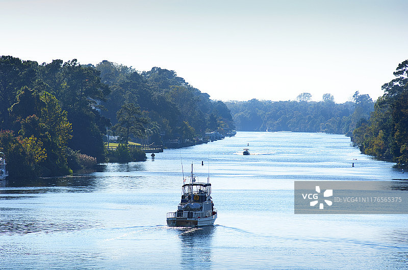 南卡罗来纳州默特尔比奇北部海滩图片素材