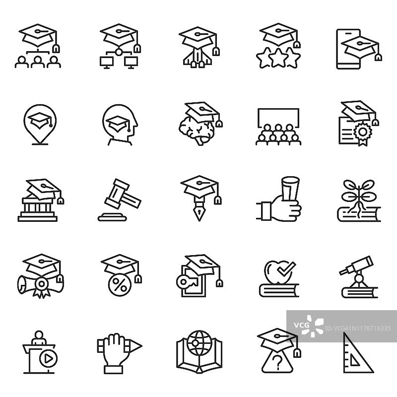 教育的图标图片素材