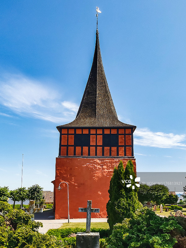 丹麦博恩霍尔姆岛斯瓦内克教堂图片素材