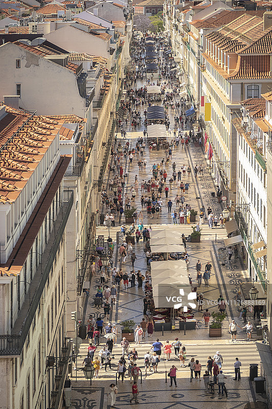 里斯本奥古斯塔拱门图片素材