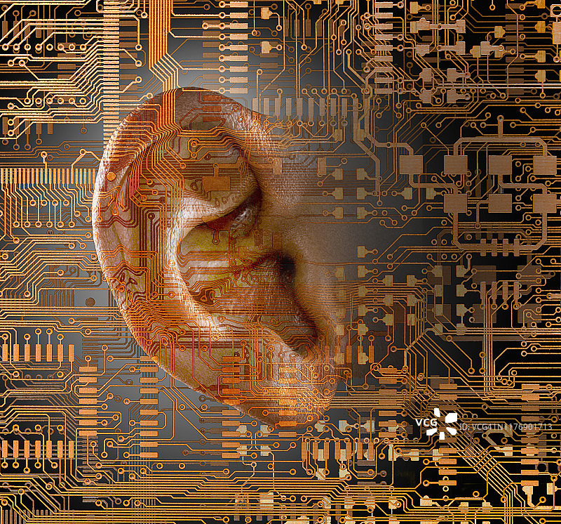 科技耳机图片素材