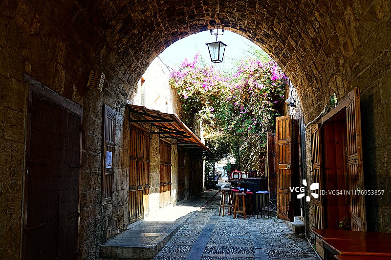 黎巴嫩比布鲁斯的老市场图片素材