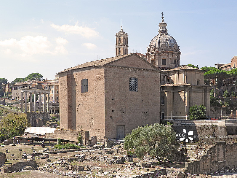 圣卢卡和玛蒂娜教堂图片素材