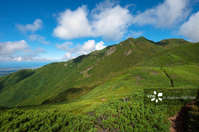 古老的火山图片素材