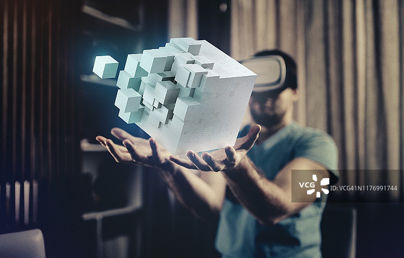 使用VR技术进行3D建模和工程图片素材