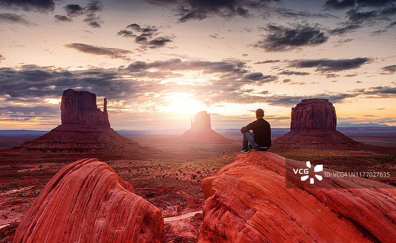 纪念碑谷图片素材