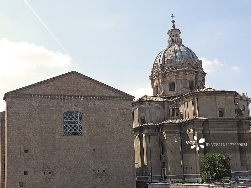 圣卢卡和玛蒂娜教堂图片素材