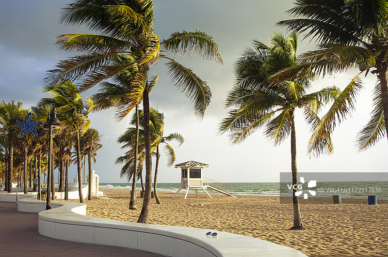 佛罗里达州劳德代尔堡海滩图片素材