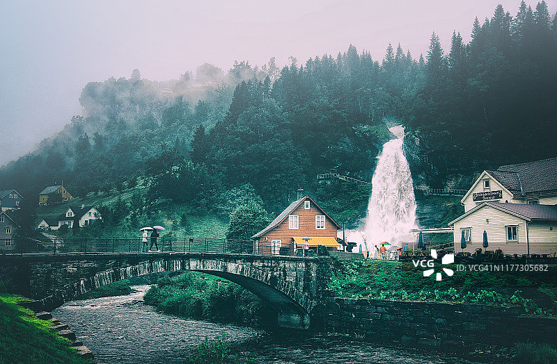 西部峡湾图片素材