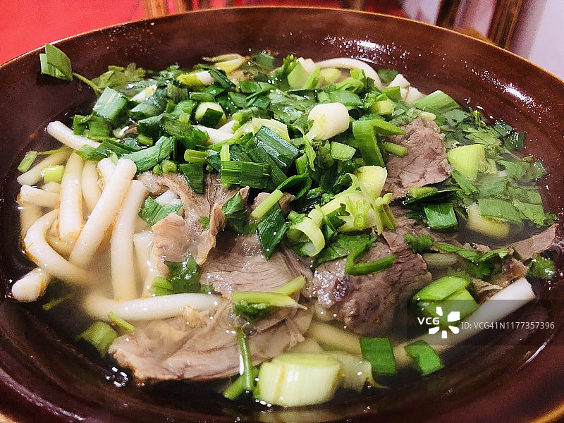 贵州羊肉粉图片素材