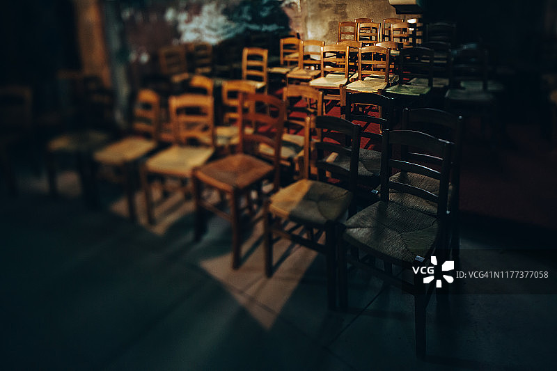 木制座椅图片素材