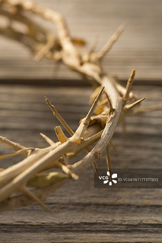 荆棘冠冕的摄影棚照片图片素材