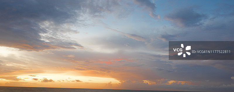 云彩日落背景图片素材