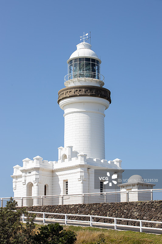 拜伦湾灯塔图片素材