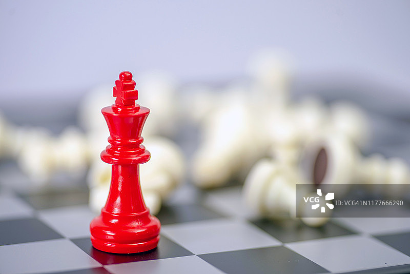 国际象棋的经营理念，领袖与成功图片素材