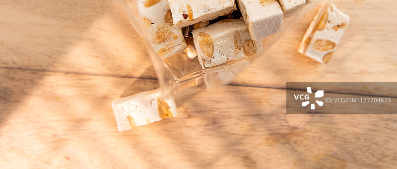 牛轧糖图片素材