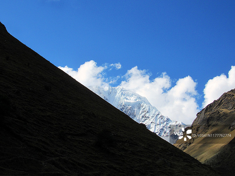 冬日山景图片素材