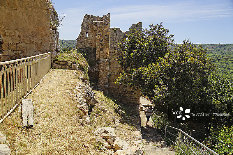 耶希阿姆的十字军堡垒图片素材
