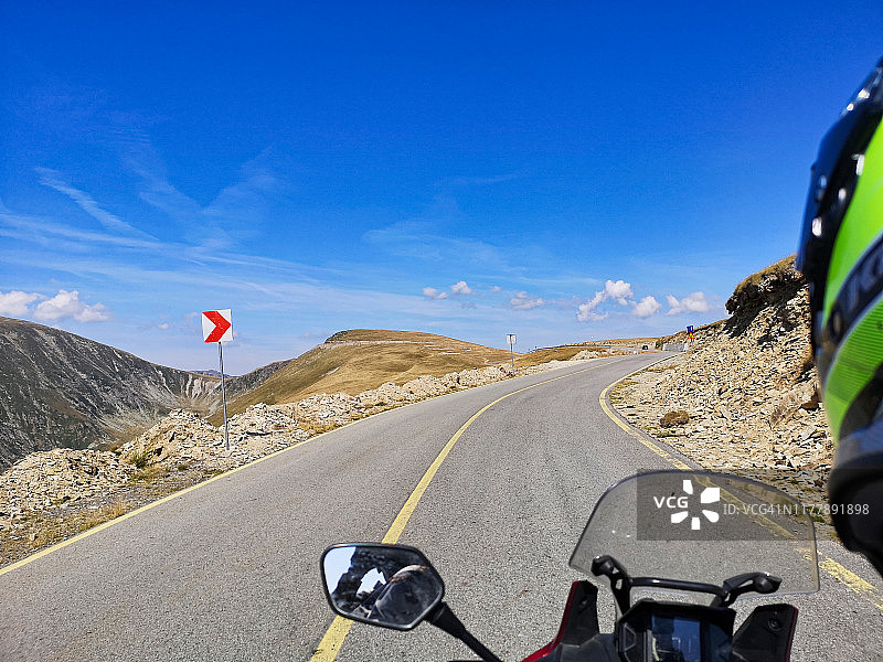 摩托车公路旅行图片素材