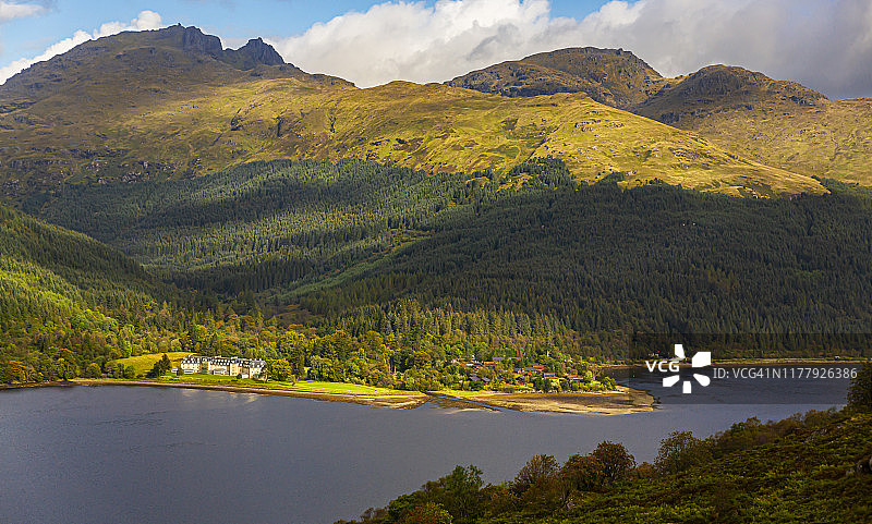 苏格兰高地图片素材