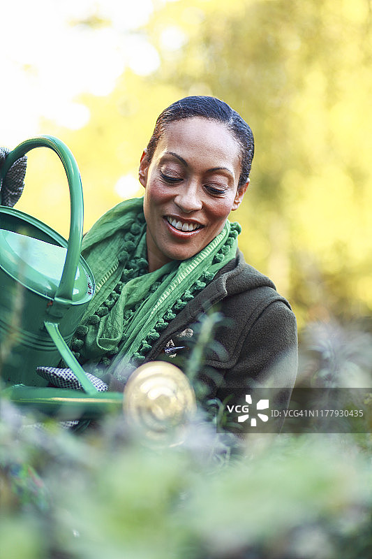 女人园艺图片素材