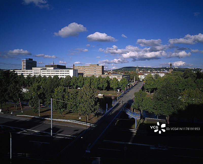 萨尔布吕肯城市景观图片素材