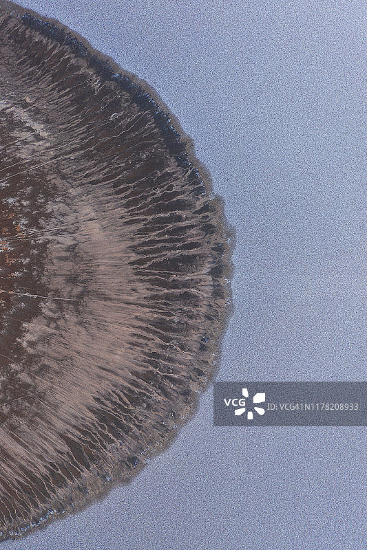 阿里塔锥，阿里扎罗盐沼，航拍，阿根廷萨尔塔，拉普纳，南美洲图片素材