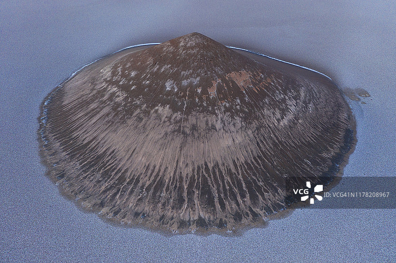 阿里塔锥，阿里扎罗盐沼，航拍，阿根廷萨尔塔，拉普纳，南美洲图片素材