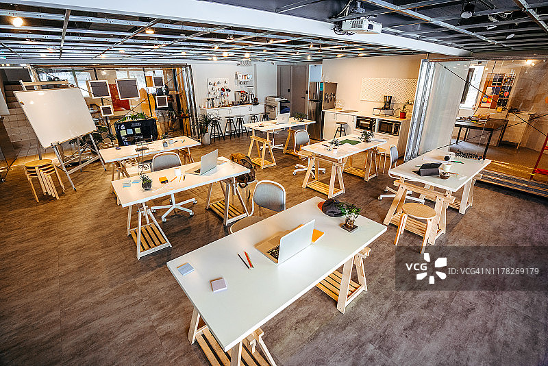 现代共享办公空间图片素材