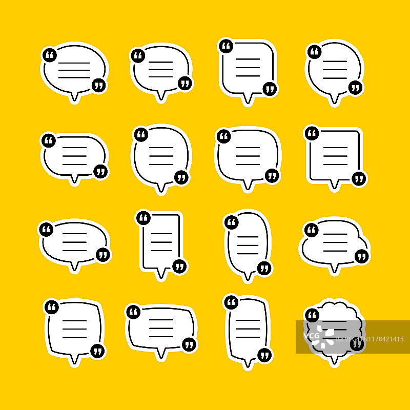 气泡图标图片素材