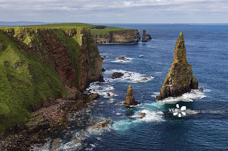 邓肯斯比角的奇岩图片素材