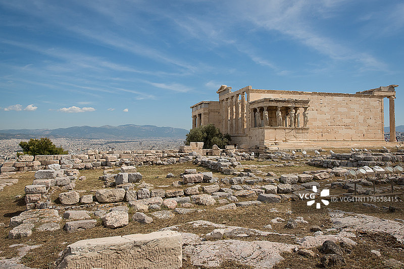 雅典娜神庙图片素材