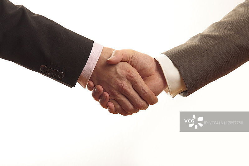 完美的握手图片素材