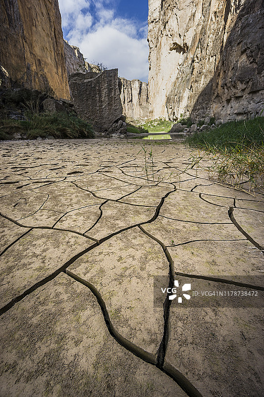圣埃伦娜峡谷，格兰德河，德克萨斯州大本德国家公园图片素材