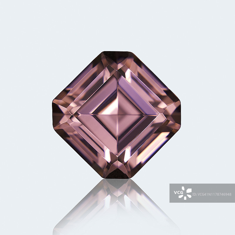 祖母绿切割粉色蓝宝石图片素材