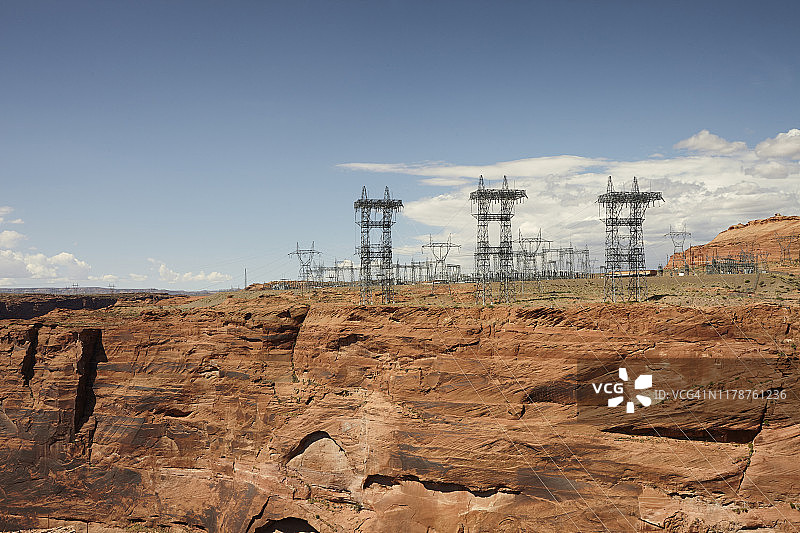 格伦峡谷大坝图片素材