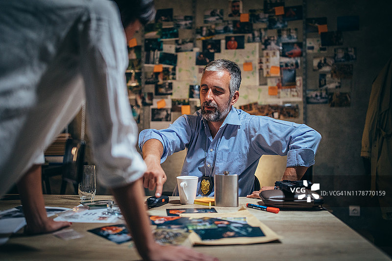 犯罪调查图片素材