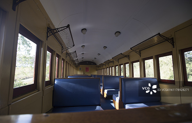 昆士兰旧火车内部图片素材