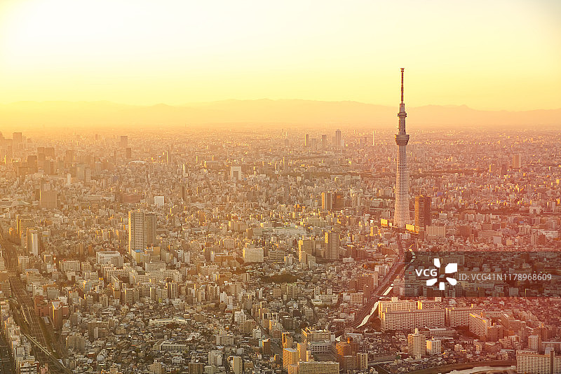 东京晴空塔浅草景观图片素材