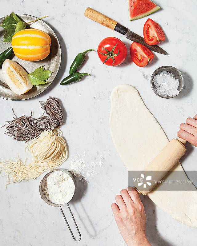 制作面条图片素材