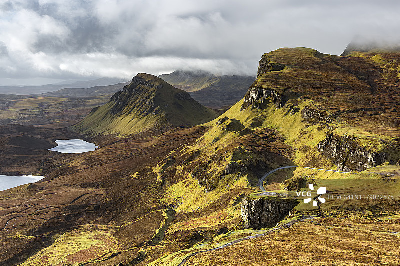 日出时的奎雷因图片素材
