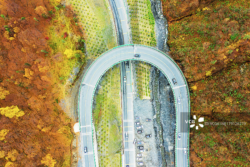 藏族聚居区公路图片素材